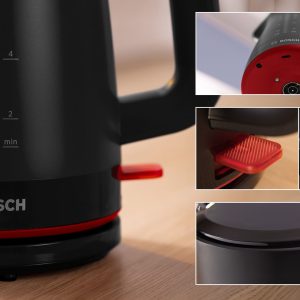 Bosch TWK3M123 vedenkeitin 1,7 L 2400 W Musta