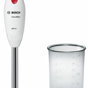 Bosch MSM24100 tehosekoitin Upotussekoitin 400 W ruostumaton teräs, valkoinen