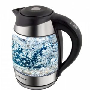 Esperanza EKK026 vedenkeitin 1,7 L 2200 W Musta, Läpinäkyvä