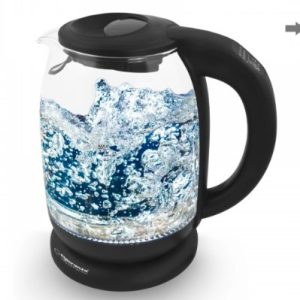 Esperanza EKK027 vedenkeitin 1,7 L 2200 W Musta, Läpinäkyvä