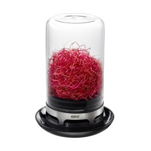 GEFU 18910 purkki Akryylinitriilibutadieenistyreeni (ABS), Lasi, Silikoni, Ruostumaton teräs Musta