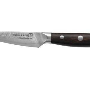 Paring Kohersen Elegance Ebony Wood Vihannesleikkuri Damaskosteräs 8,9 cm