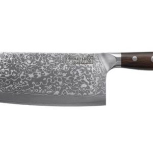 Cleaver Kohersen Elegance Ebony Wood Damascus-teräksinen hakkure 16,5 cm