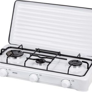 MPM KN-03/1K valkoinen työtaso 60 cm kaasu 3 vyöhyke(t)