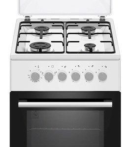 MPM MPM-56-KGE-03 Kaasu/sähköliesi Valkoinen