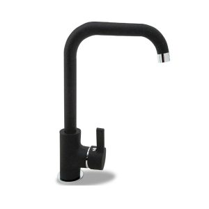 PYRAMIS SILVIO keittiöhana graniittimusta 090923238 pilkullinen