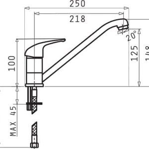 PYRAMIS ASALIA 090922438 Hiilikeittiöhana