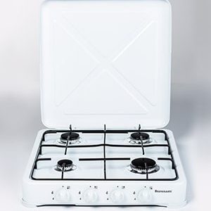 Työtaso liesi Kaasu Ravanson K-04T [4 vyöhykettä]