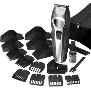 Wahl 09888-1316 partaleikkuri AC/Akku 12 2,5 cm Musta, ruostumaton teräs