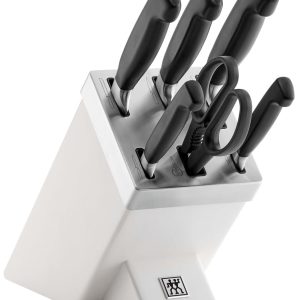 ZWILLING FOUR STAR 35148-207-0 keittiöveitsi/ruokailuvälinesarja 7 kpl Valkoinen