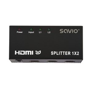 Savio CL-42 videojakaja HDMI 2x HDMI