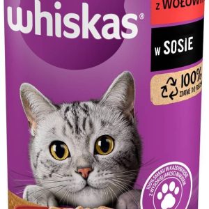 Whiskas naudanliha kastikkeessa 400 g