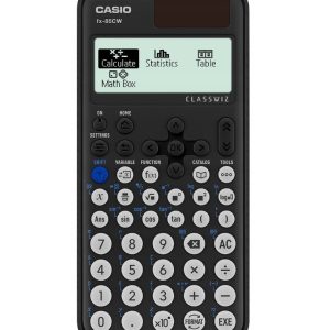 CASIO LASKIN FX-85CW TEKNINEN JA TIETEELLINEN LAATIKKO. Laskinta suositellaan lukio- ja korkeakouluopiskelijoille, toimistotyöhön. Musta.
