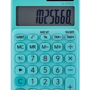Casio taskulaskin SL-310UC-GN vihreä