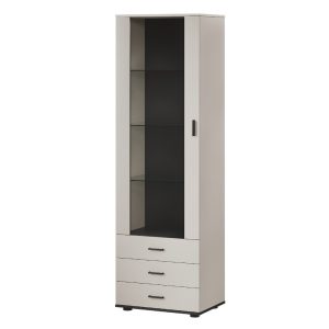 Cama S1 SOHO esittelykaappi 60x41x192 kashmir + musta