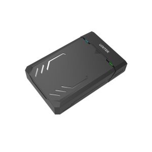 UNITEK Y-3035 tallennusasemakotelo HDD/SSD-kotelo Musta 2,5/3,5"