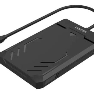 Unitek Y-3036A - DiskGuard Raiden 2,5" USB-C - SATA III 2,5" HDD/SSD-kiintolevykotelo