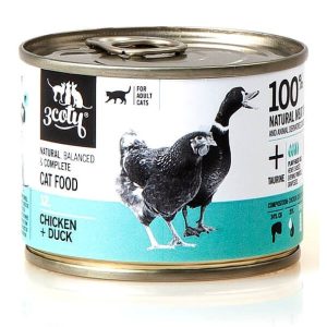 3COTY 12. Kana ankan kanssa - kissan märkäruoka - 180g