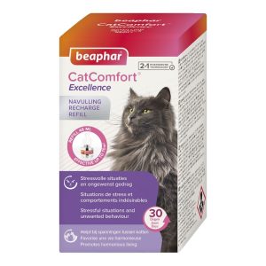 BEAPHAR CatComfort Excellence Refill - diffuusorin täyttö feromoneilla kissoille - 48 ml