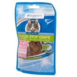 BOGAR Bogadent Plaque-stop Chips Fish - kissaherkkuja - 50g