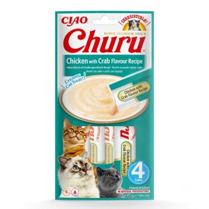 INABA Churu kana rapuilla - kissan herkkuja - 4x14 g