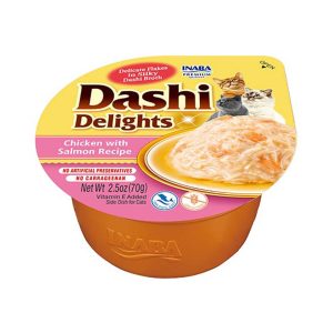 INABA Dashi Delights Kana lohella liemessä - kissan herkkuja - 70g