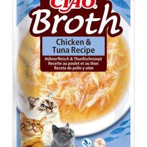 INABA Ciao Broth Chicken & Tuna - kissan herkkuja - 40g