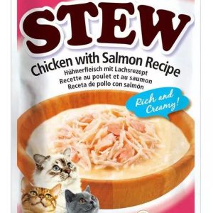 INABA Ciao Stew Chicken & Salmon - kissan herkkuja - 40g