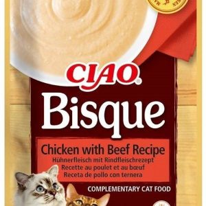 INABA Ciao Bisque Chicken naudanlihalla - kissan herkkuja - 40g