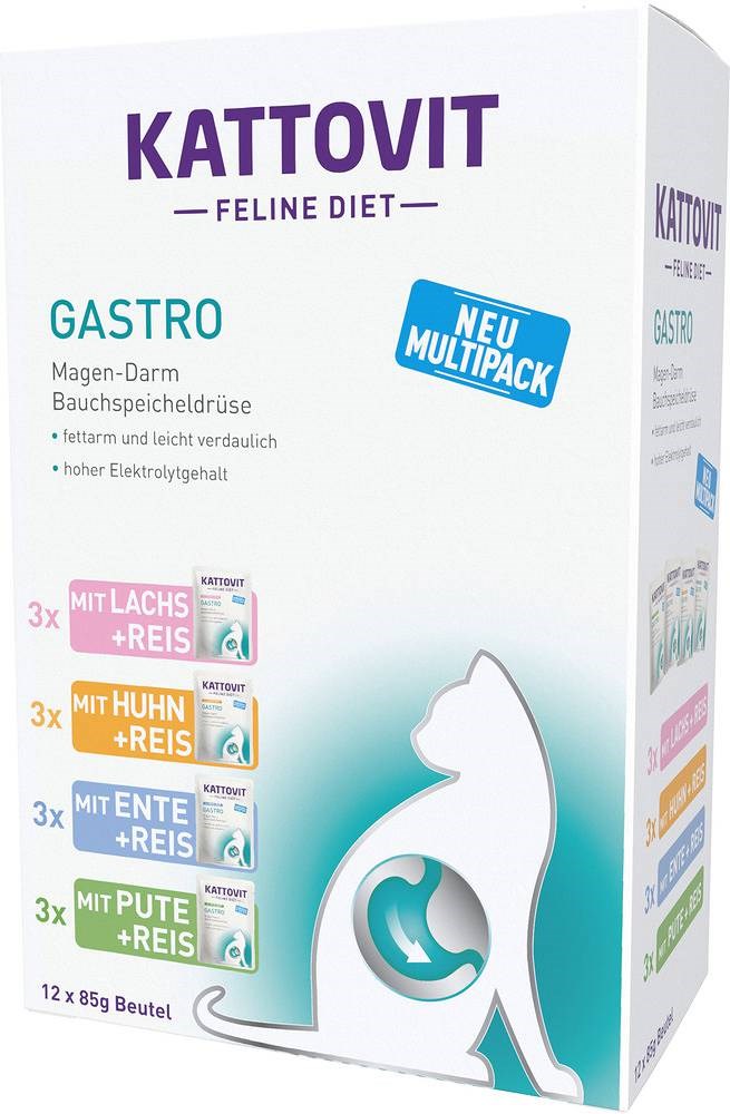 KATTOVIT Feline Diet Gastro - wet cat food - 12 x 85g