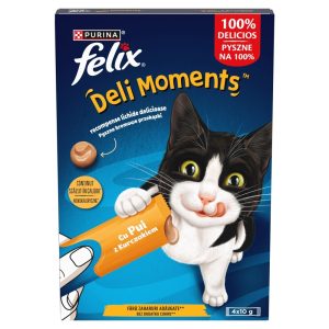 PURINA Felix Deli Moments Chicken - kissan herkkuja - 4x10g