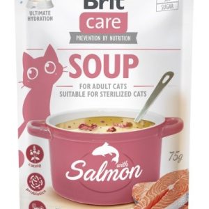 BRIT Care Soup Lohi - keitto kissalle - 75g