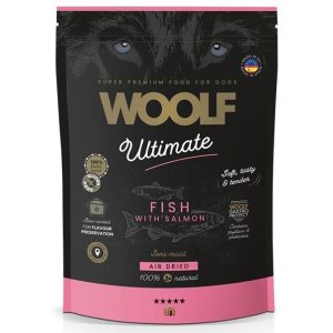 WOOLF Ultimate soft Salmon - puolikostea koiranruoka - 1kg