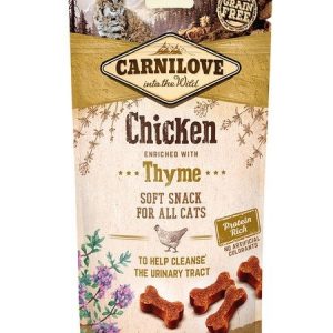 CARNILOVE Semi-Moist Snack Chicken & Thyme - Kissan herkku kanan ja timjamin kera - 50 g