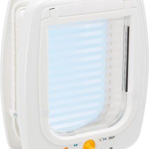 FERPLAST Swing 9 - Ovi keskikokoisille koirille ja suurille kissoille, valkoinen