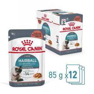 ROYAL CANIN FCN Hairball Care palat kastikkeessa - kissan märkäruoka - 12x85 g