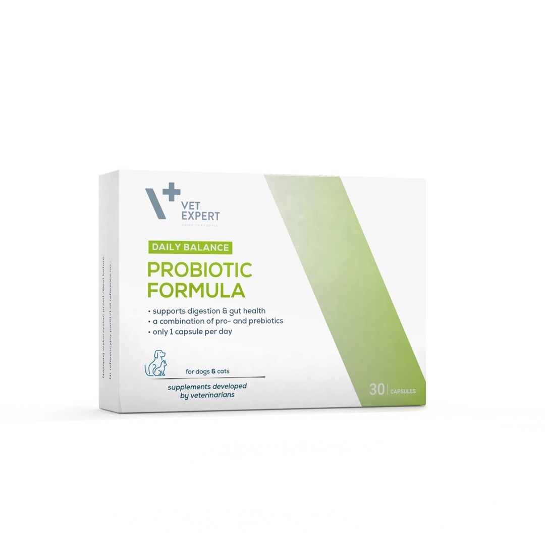 VETEXPERT Probiotic Formula - probiootti koirille ja kissoille - 30 kpl