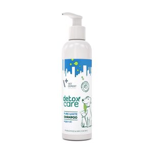VET EXPERT Detox Care Pure White Shampoo - shampoo koirille ja kissoille - 250 ml