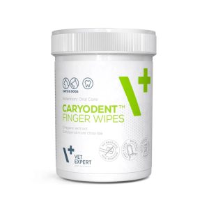 VETEXPERT Caryodent Finger Wipes - koiran vitamiinit - 100ml