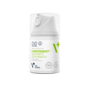 VETEXPERT Caryodent Enzymatic Toothpasta - entsymaattinen hammastahna koirille ja kissoille - 50 ml