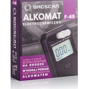 BACscan F-45 alkometri 0 - 4% musta