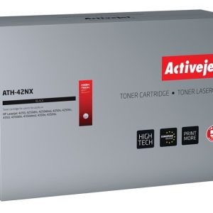 Activejet ATH-42NX -väriaine (korvaa HP 42X Q5942X:lle; Supreme; 20 000 sivua; musta)