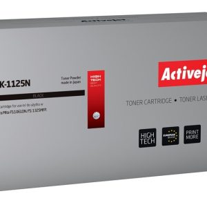 Activejet ATK-1125N väriaine (korvaa Kyocera TK-1125:lle; Supreme; 2100 sivua; musta)