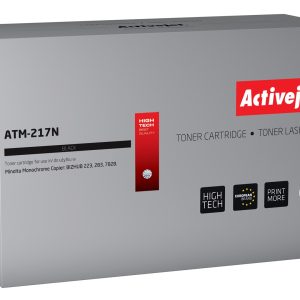 Activejet ATM-217N väriaine (korvaa Konica Minolta TN217:lle; Supreme; 17500 sivua; musta)
