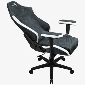 Aerocool Crown AeroSuede Universaali pelituoli Pehmustettu istuin Sininen, teräs