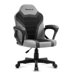 Pelituoli lapsille Huzaro HZ-Ranger 1.0 Grey Mesh, harmaa ja musta