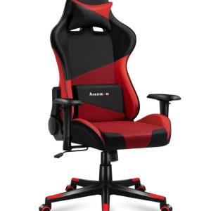 Huzaro Force 6.2 PC pelituoli Bucket (teline) istuin Musta, punainen
