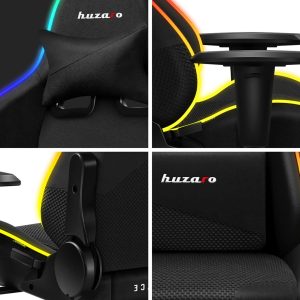 Huzaro Force 6.2 Mesh RGB pelituoli