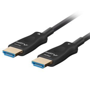 LANBERG HDMI-KAAPELI LANBERG HDMI-KAAPELI M/M V2.1 10M OPTINEN AOC MUSTA