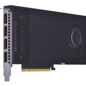 GPU Nvidia RTX A4000 16 Gt, GDDR6, 4x DisplayPort, 140 W, PCI Gen4 x16, VR-valmius